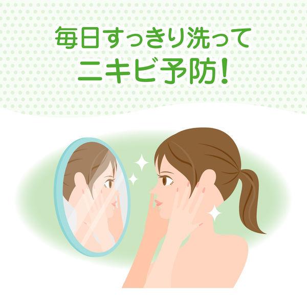 メンソレータム アクネス 薬用ふわふわな洗顔料 160mL ロート製薬|y-lohaco|06