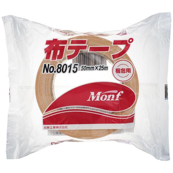 ガムテープ 布粘着テープ No.8015 0.20mm厚 50mm×25m 黄土 Monf 古藤工業 1セット 5巻入 995円 10周年記念イベントが ガムテープ 布粘着テープ No.8015 0.20mm厚 50mm×25m 黄土 Monf 古藤工業 1セット 5巻入 995円 10周年記念イベントが