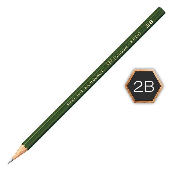 トンボ鉛筆 鉛筆 代引き不可 2B 1箱 8900-2B 数量限定 12本入
