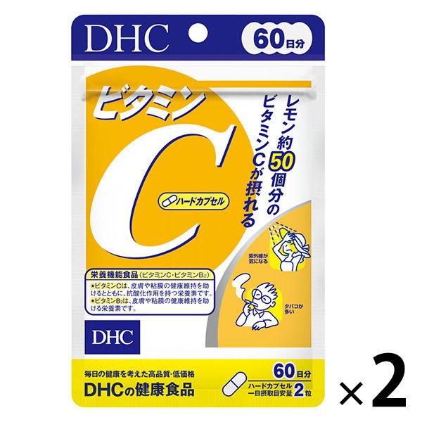 DHC ビタミンC 60日分 120粒×2袋 ビタミンB 捧呈 栄養機能食品 美容 サプリメント ディーエイチシー 低価格化