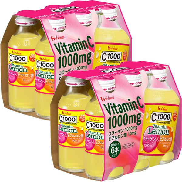 Al完売しました C1000 ビタミンレモン コラーゲンamp ヒアルロン酸 2パック 140ml 12