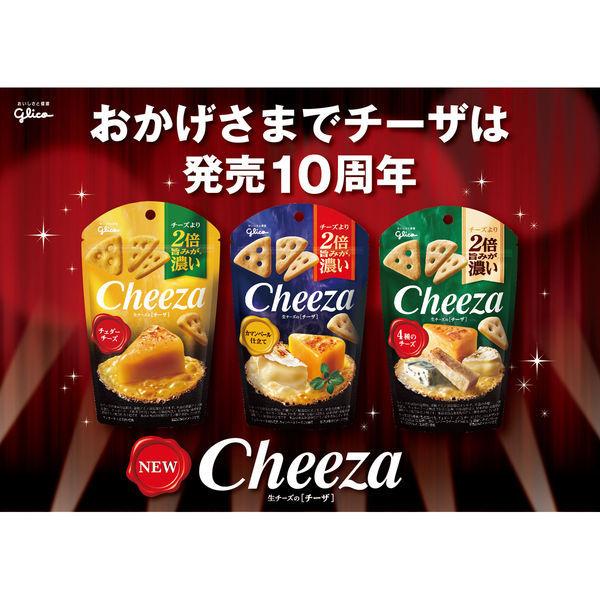 江崎グリコ 生チーズのチーザ カマンベール仕立て 5袋 おつまみ スナック菓子|y-lohaco|03