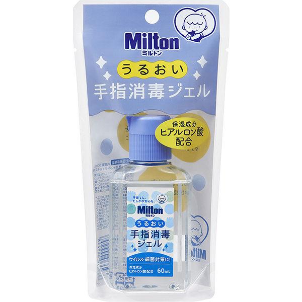 Milton ミルトン うるおい消毒ジェル 60ml 1個 杏林製薬