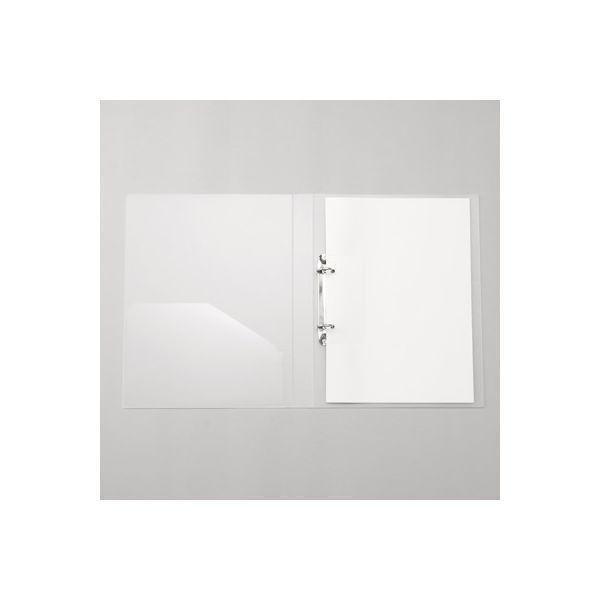 無印良品 ポリプロピレンファイル(リング式) A4サイズ用・2穴・30mm 2冊 良品計画|y-lohaco|02