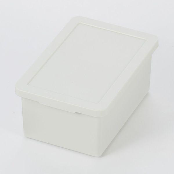 無印良品 ポリプロピレン収納ボックス用フタ ホワイトグレー 店内限界値引き中 セルフラッピング無料 幅37 5 奥行25 5 高さ2 5cm 2個 良品計画