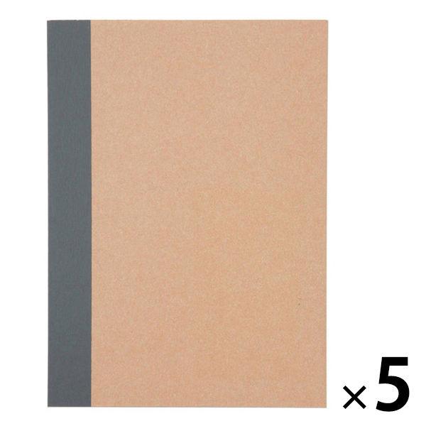 無印良品 ノート 6mm横罫 A6 B罫 30枚 糸綴じ 5冊 良品計画