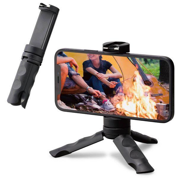 スマホスタンド 三脚タイプ 超小型 6 5インチまで対応 スマホホルダー P Stsrssbk 1個 エレコム 21特集