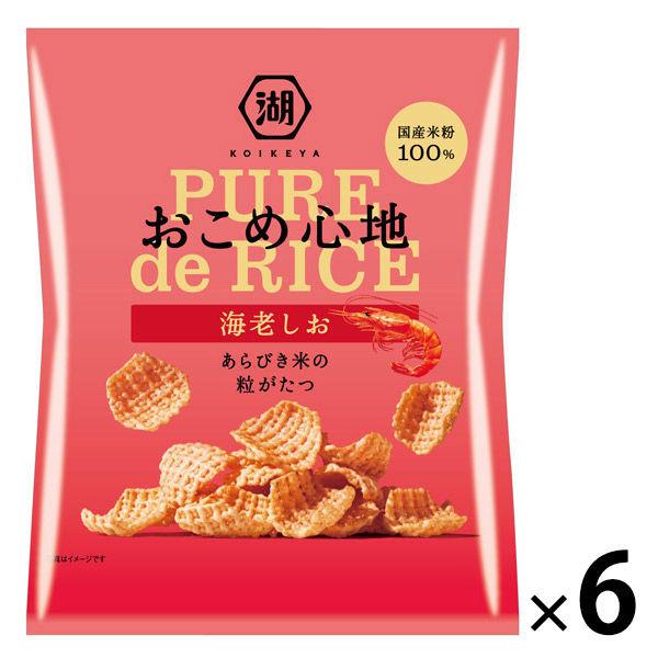 セール 湖池屋 おこめ心地 海老しお 6袋 スナック菓子 新製品情報も満載 セール 湖池屋 おこめ心地 海老しお 6袋 スナック菓子 新製品情報も満載