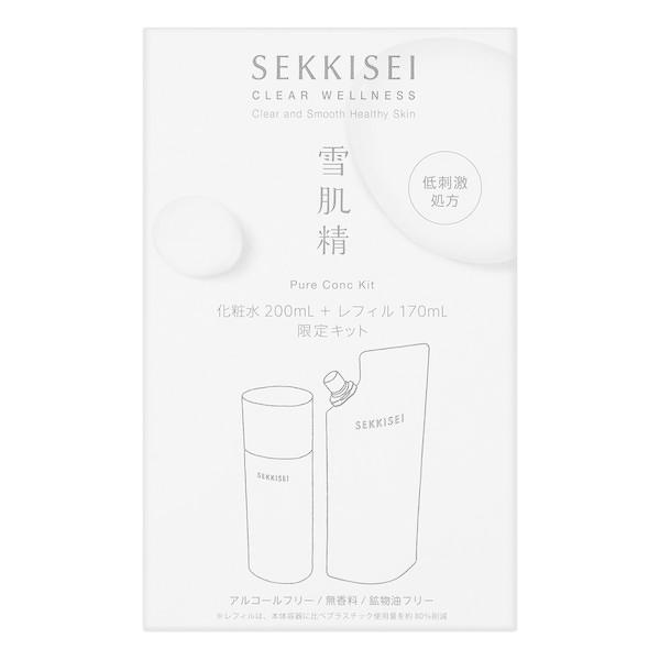 数量限定 雪肌精 クリアウェルネス ピュア コンク キット 化粧水 詰替え コーセー フリータイプ Lohaco Paypayモール店 通販 Paypayモール