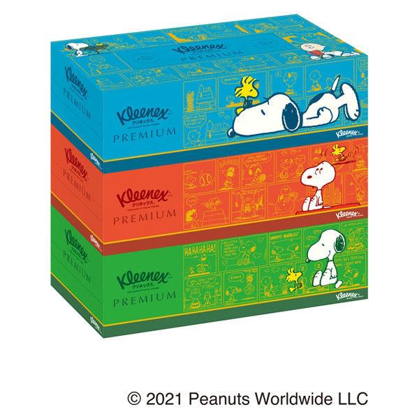 ティッシュペーパー 65 Off クリネックス ティシュー プレミアム スヌーピー 日本製紙クレシア