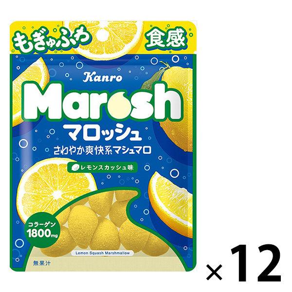 売却 マロッシュ レモンスカッシュ味 50g 12袋 最新号掲載アイテム キャンディ カンロ グミ