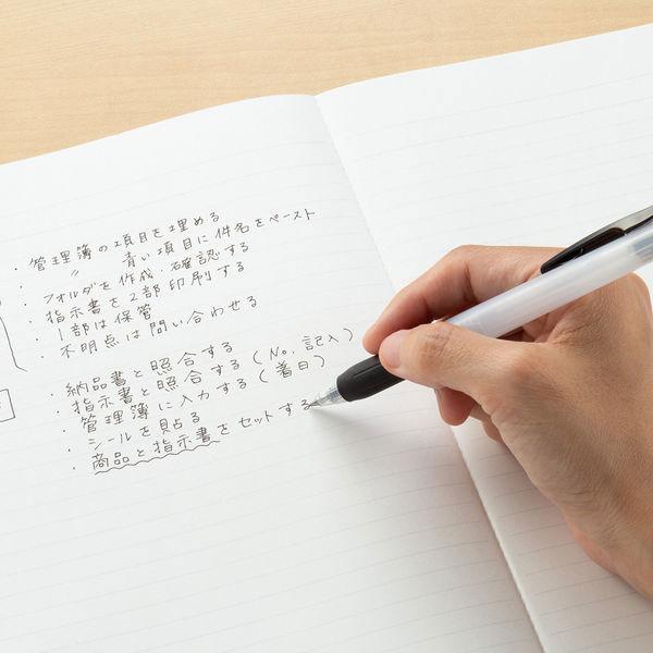 アスクル オリジナルノート スタンダードタイプ セミB5 40枚 A罫 1冊 オリジナル|y-lohaco|04