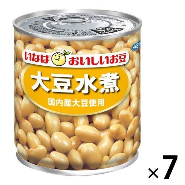 缶詰 いなば食品 大豆水煮 国産大豆使用 290g 1セット（7缶）
