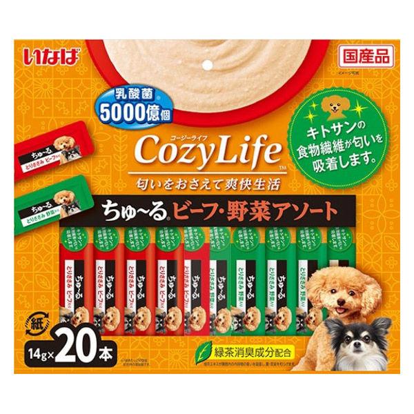 新品即決 いなば Cozy Life ちゅ る ビーフ 野菜アソート 国産 14g 本 1袋 ドッグフード 犬 おやつ ちゅーる コージーライフ1 150円 Aynaelda Com