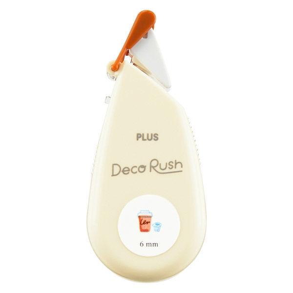 賜物 プラス マスキングテープ Deco Rush デコラッシュ 幅6mm ライトイエロー カフェ 518 1個275円 Sarozambia Com