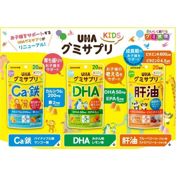 UHA味覚糖 UHAグミサプリKIDS DHA 20日分SP 5個|y-lohaco|03
