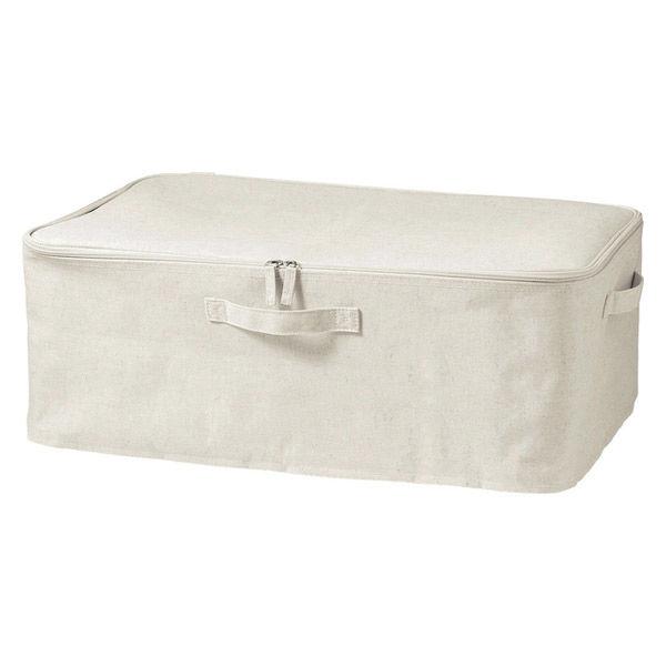 商品 無印良品 ポリエステル綿麻混 ソフトボックス 衣装ケース 大 約幅59 奥行39 高さ23cm 良品計画 Columbiatools Com