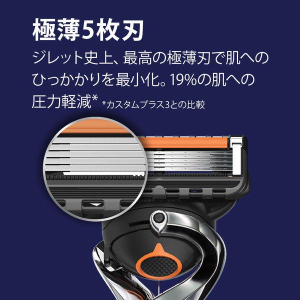 ジレット(Gillette)髭剃り プログライド 5+1 マイクロコーム付 極薄5枚刃 替刃4個入 肌の凹凸に密着+剃り残しゼロへ|y-lohaco|04