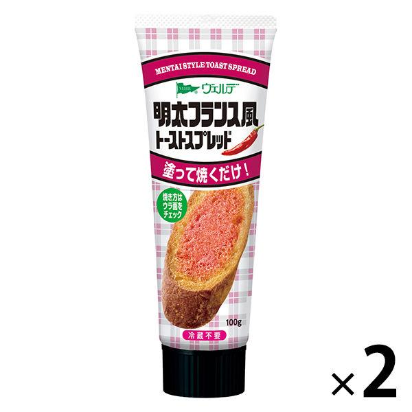 アヲハタ ヴェルデ 明太フランス風トーストスプレッド 2個