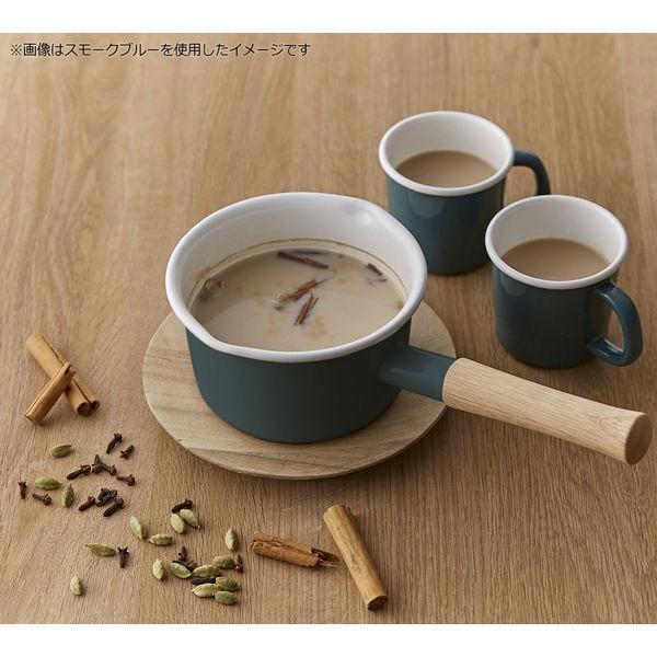 ハニーウェア (Honey Ware) ホーロー 鍋 ミルクパン 14cm IH対応 ホワイト CTN-14M.W 富士ホーロー|y-lohaco|03