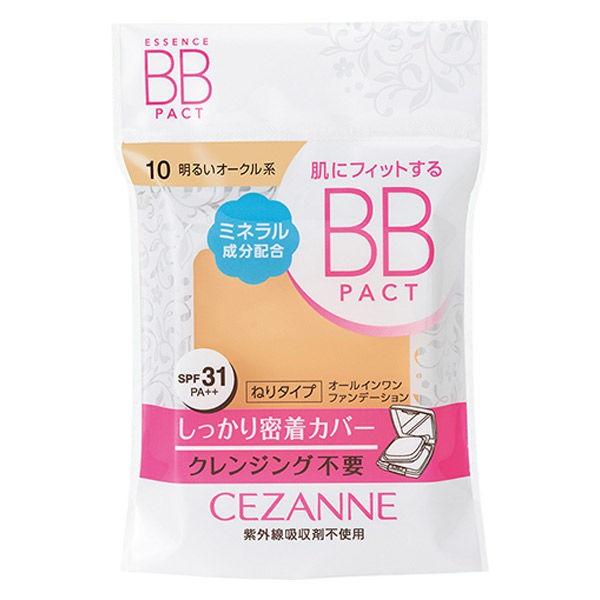 限 定 販 売 Cezanne セザンヌ エッセンスbbパクト 詰替 10明るいオークル系 Spf31 Pa セザンヌ化粧品