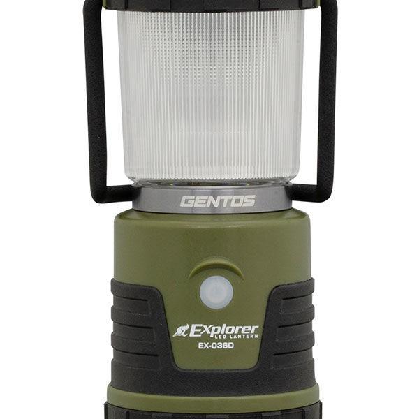 GENTOS ジェントス LEDランタン 調光 日本製 プレゼント EX-036D 乾電池式 調色