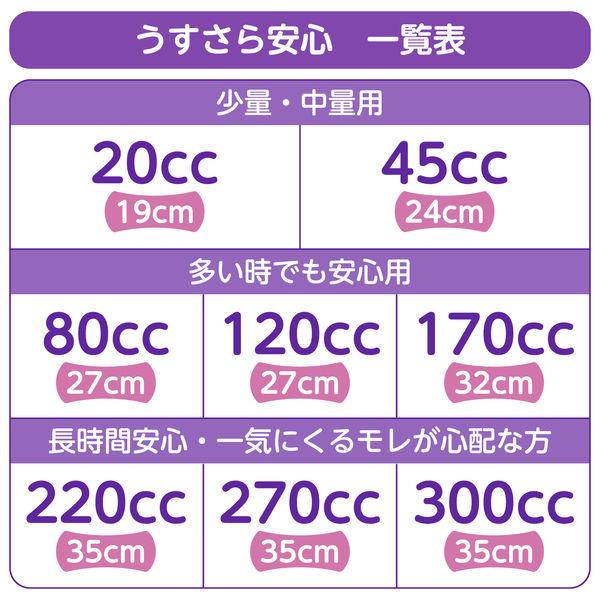 色々な色々なウィスパー うすさら安心 吸水パッド 安心の中量用 80ccc 羽なし 27cm 大容量パック 1セット(90枚 おむつ、パンツ アクティ 尿とりパッド ワイドパッド1000 テープタイプ用 大人用紙おむつ 3パック(30枚×3個) 日本製紙クレシア 22k01c