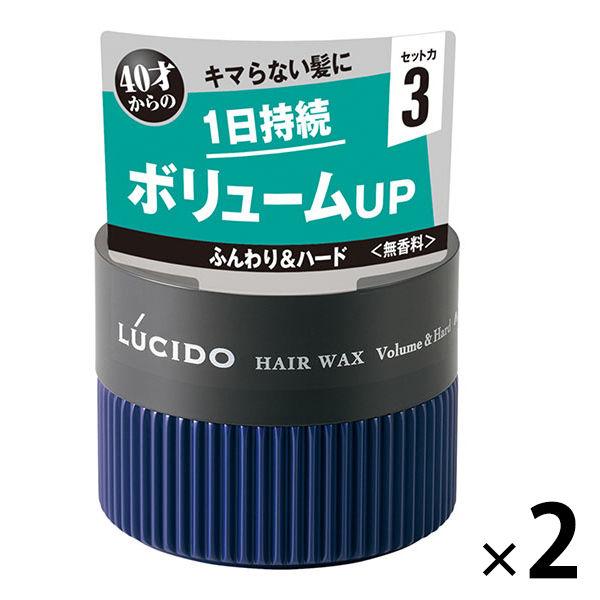 Lucido ルシード ヘアワックスボリューム ハード メンズ スタイリング剤 80g 2本 マンダム E Lohaco Yahoo 店 通販 Yahoo ショッピング