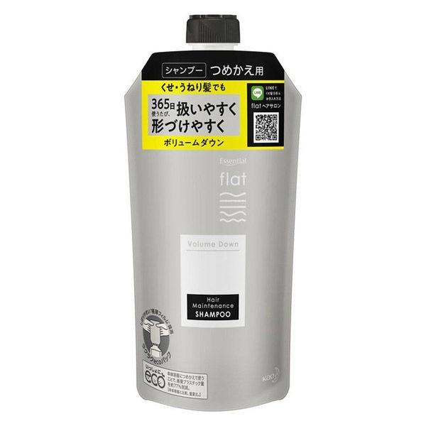 エッセンシャル Flat フラット ボリュームダウン シャンプー 詰め替え 340ml 花王 Lohaco Paypayモール店 通販 Paypayモール