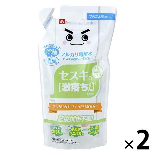 セスキの激落ちくん 詰め替え用 360ml 2個 レック 速くおよび自由な セスキの激落ちくん 詰め替え用 360ml 2個 レック 速くおよび自由な