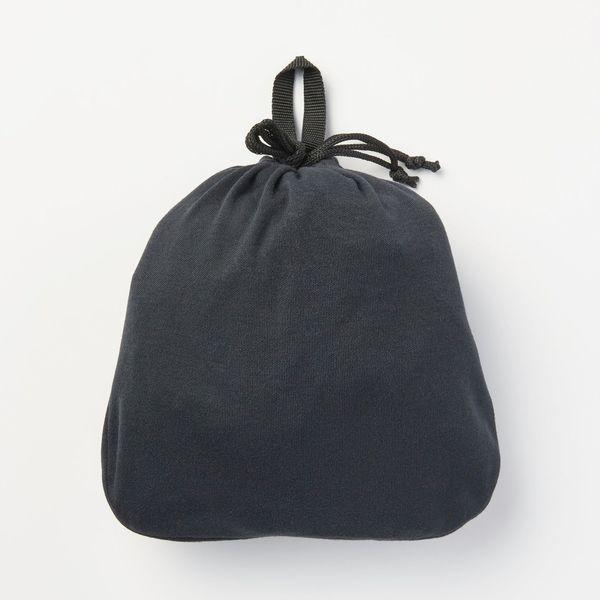 無印良品 ポリエステル携帯用ネッククッション 黒・約37×39cm 82202809 良品計画|y-lohaco|06