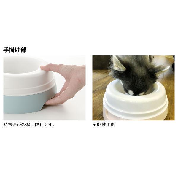 即納 こぼれにくいドッグウォーターボウル500 犬用 アイボリー リッチェル 1個 新入荷 食器、餌やり、水やり用品 Nウォーターノズル キャリー用 アイボリー 1個 リッチェル(ペット)