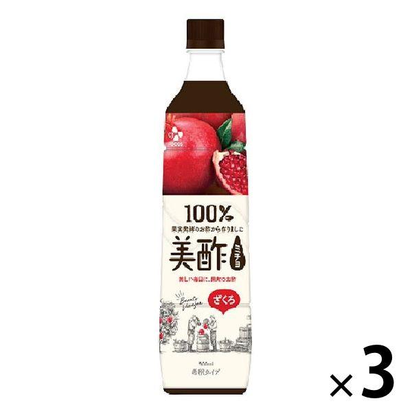 Cjジャパン 美酢 ミチョ ざくろ 900ml 1セット 3本 Belle Ile Nature Org