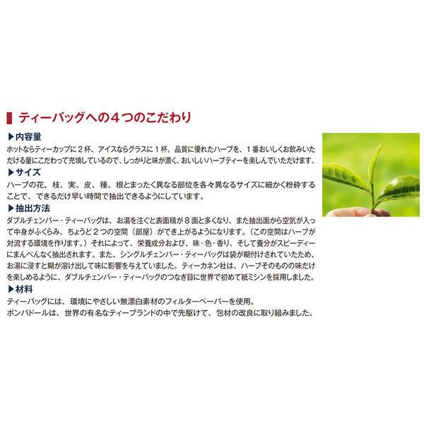 【ノンカフェイン】 ポンパドール クールセンセーション ピーチ&パッションフルーツ 1箱(18バッグ入)|y-lohaco|04