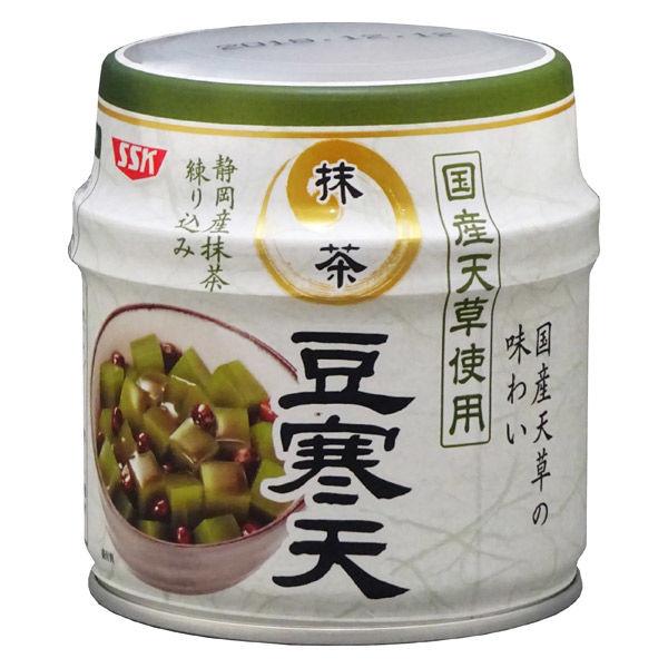 清水食品 伊豆産天草使用 抹茶豆寒天 未使用品 230g 1缶