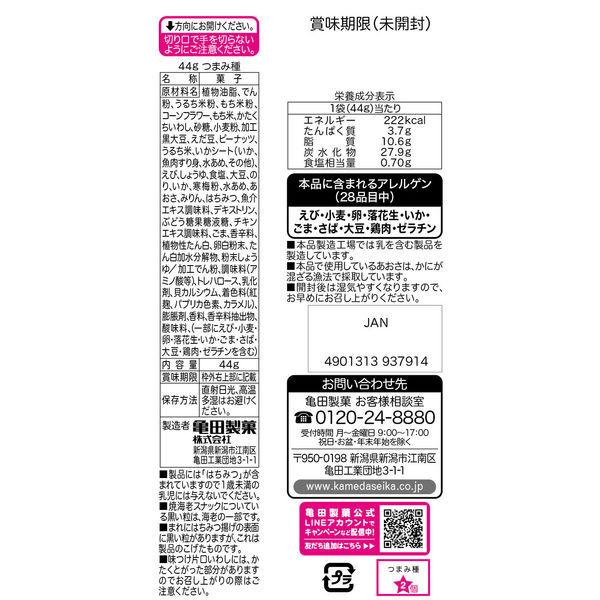 つまみ種 44g 6袋 亀田製菓 おせんべい あられ|LOHACO |01