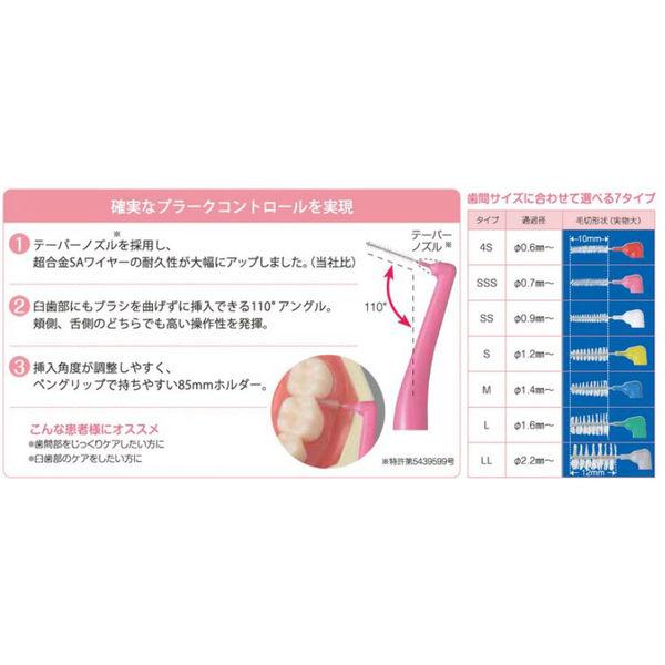 歯科医院取扱品 DENT.EX(デントイーエックス) 歯間ブラシ SSS 4本入 ライオン(LION)|y-lohaco|03