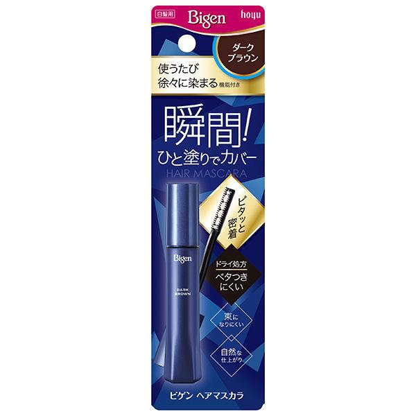 お気にいる】 ビゲン ヘアマスカラ ダークブラウン 白髪かくし ホーユー お気にいる】 ビゲン ヘアマスカラ ダークブラウン 白髪かくし ホーユー