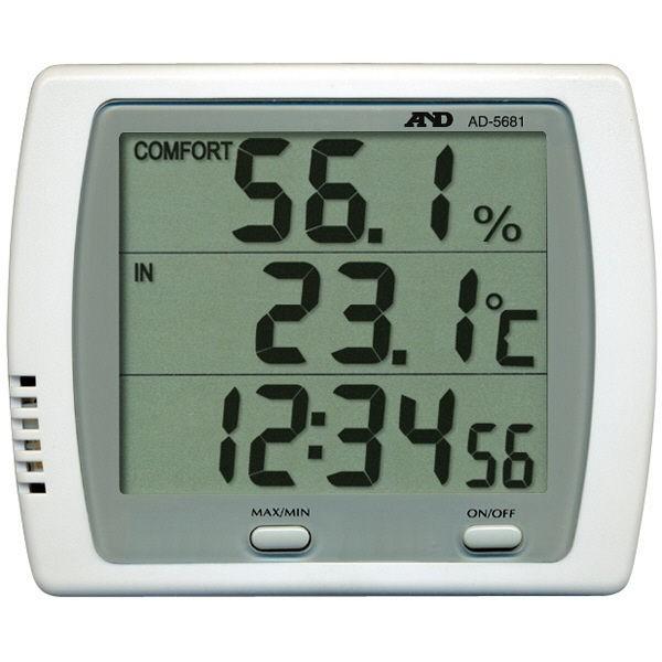 温湿度計　AD-5681　エー・アンド・デイ Aamp;D　デジタル温湿度計