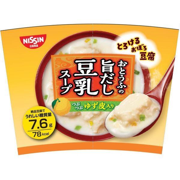日清食品 とろけるおぼろ豆腐 おとうふの旨だし豆乳スープ 6個|LOHACO |03
