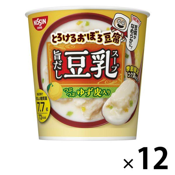 受賞店 12個 純豆腐 スンドゥブチゲスープ 17g×6個×2箱 日清 とろけるおぼろ豆腐