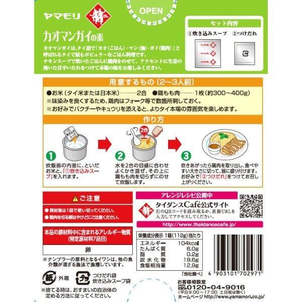ヤマモリ タイクック ガパオの素 本場タイの辛さ 3個|LOHACO |03