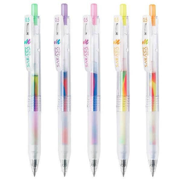 ゲルインクボールペン サラサクリップ マーブルカラー 5色セット 0 5mm Jj75 5c Mb ゼブラ Lohaco Paypayモール店 通販 Paypayモール