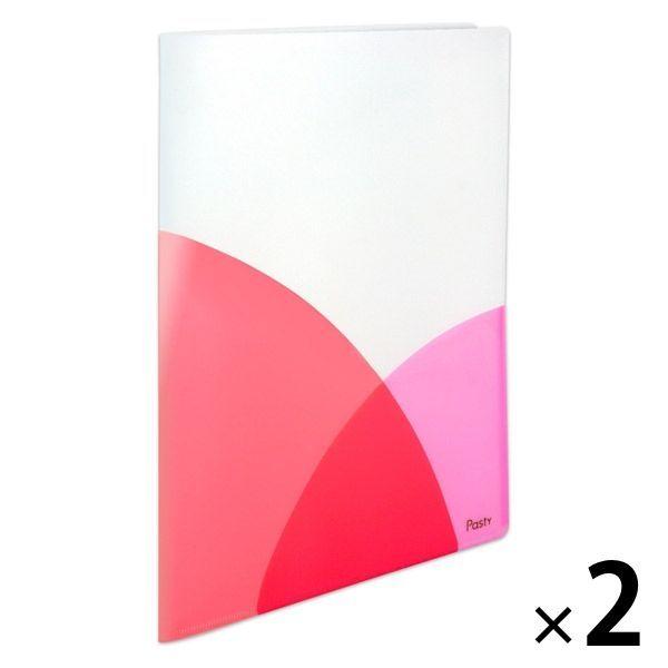 営業 プラス スリムホルダーファイル パスティ タテ 4ポケット チェリーピンク クリアファイル 固定式 961 2冊792円 Aynaelda Com