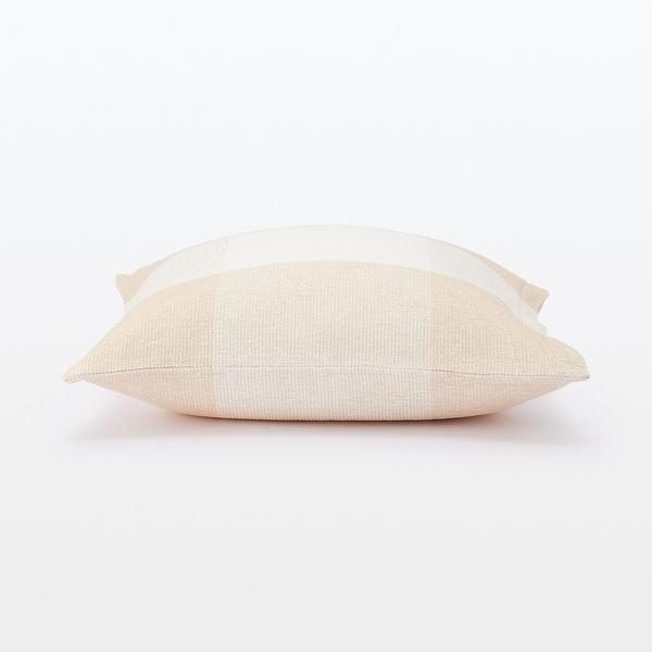 売り出し 無印良品 ミニワッフルクッションカバー 43 43cm用 ベージュチェック 良品計画 Babylonrooftop Com Au