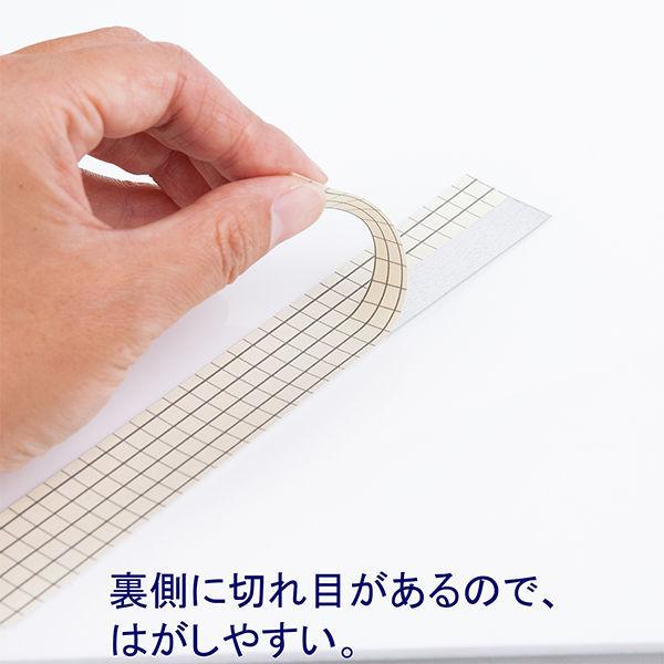 アスクル 製本テープ(契印用) 幅35mm(A4用) カットタイプ 100枚 白色度70% オリジナル|y-lohaco|03