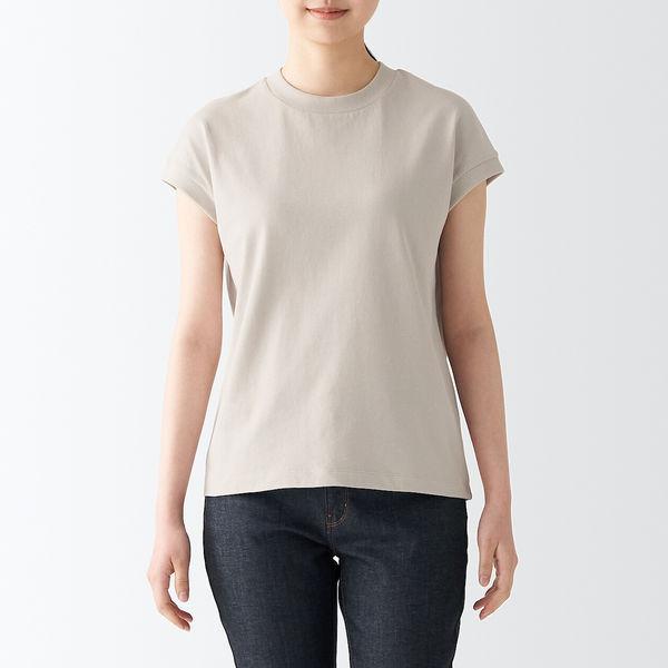 無印良品 太番手天竺編みフレンチスリーブtシャツ 婦人 S ライトグレー 良品計画 Lohaco Paypayモール店 通販 Paypayモール