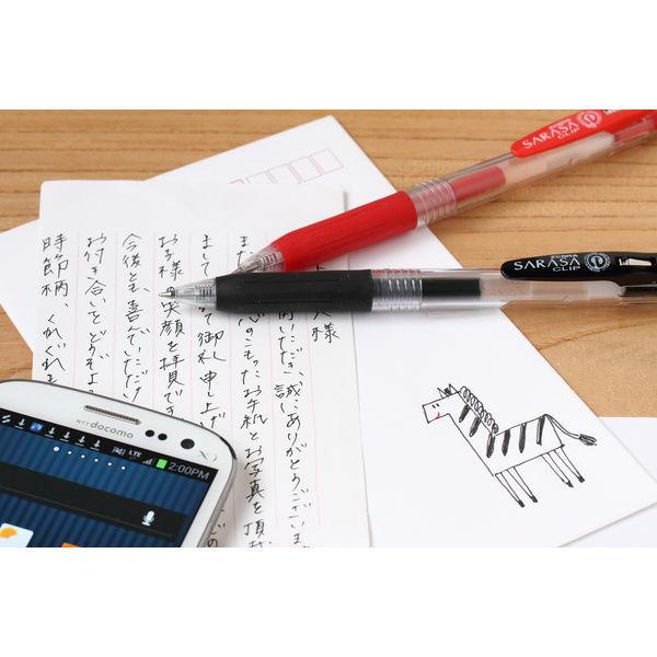 ゼブラ サラサクリップ0.5黒5本+1本おまけ付 P-JJ15-BK5-O-AS 1セット(5本+1本)|LOHACO |06