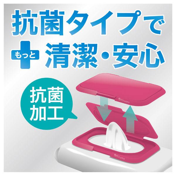 ビタットジャパン ウェットティッシュふた 抗菌ビタットワンプッシュ くまのがっこう バルーン|y-lohaco|05