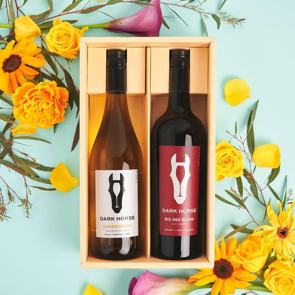 Lohaco Yahoo 店父の日 ギフト ワイン ダークホース2本セット ギフトbox入り 贈り物 プレゼント お酒 サントリー 通販でクリスマス